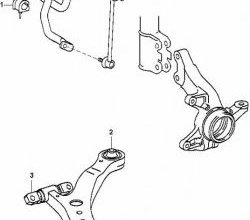 1 999 р. Полиуретановый сайлентблок нижнего рычага передней подвески (передний) Точка Опоры Toyota Camry XV30 дорестайлинг (2001-2004)  с доставкой в г. Таганрог. Увеличить фотографию 2