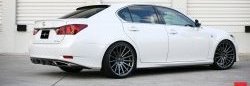 3 399 р. Лип спойлер F-Sport  Lexus GS250  L10 (2011-2016) (Неокрашенный)  с доставкой в г. Таганрог. Увеличить фотографию 6