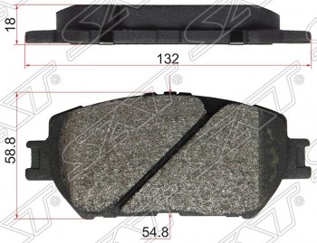 1 099 р. Колодки тормозные SAT (передние)  Lexus GS300  S190 (2007-2012), Lexus GX460  J150 (2009-2013), Lexus GX470  J120 (2002-2007), Lexus IS350  XE20 (2005-2013), Toyota Camry ( XV30,  XV40) (2001-2011), Toyota Crown  S180 (2003-2005), Toyota Highlander  XU20 (2000-2007), Toyota Isis  XM10 (2004-2007), Toyota Kluger  XU20 (2003-2007), Toyota Wish  XE10 (2003-2005)  с доставкой в г. Таганрог. Увеличить фотографию 1