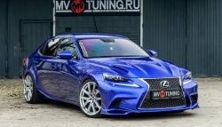 7 799 р. Клыки на передний бампер Tuning-Sport Lexus IS250 XE30 седан дорестайлинг (2013-2016) (Неокрашенная)  с доставкой в г. Таганрог. Увеличить фотографию 5