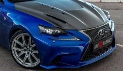 1 299 р. Реснички на фары Tuning-Sport Lexus IS250 XE30 седан дорестайлинг (2013-2016) (Неокрашенные)  с доставкой в г. Таганрог. Увеличить фотографию 9