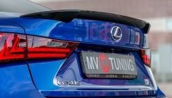 5 899 р. Лип спойлер Tuning-Sport  Lexus IS250  XE30 седан (2013-2016) дорестайлинг (Неокрашенный)  с доставкой в г. Таганрог. Увеличить фотографию 2