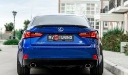 5 899 р. Лип спойлер Tuning-Sport  Lexus IS250  XE30 седан (2013-2016) дорестайлинг (Неокрашенный)  с доставкой в г. Таганрог. Увеличить фотографию 8