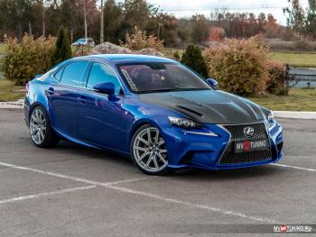 53 999 р. Капот F-SPORT  Lexus IS250  XE30 седан (2013-2016) дорестайлинг (Неокрашенный)  с доставкой в г. Таганрог. Увеличить фотографию 2