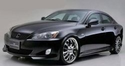 8 599 р. Пороги накладки CT Lexus IS250 XE20 седан дорестайлинг (2005-2013) (Неокрашенные)  с доставкой в г. Таганрог. Увеличить фотографию 2