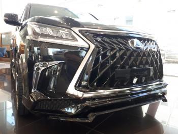 45 999 р. Юбка переднего бампера HEMMES Lexus LX450d J200 2-ой рестайлинг (2015-2022) (Неокрашенная)  с доставкой в г. Таганрог. Увеличить фотографию 13