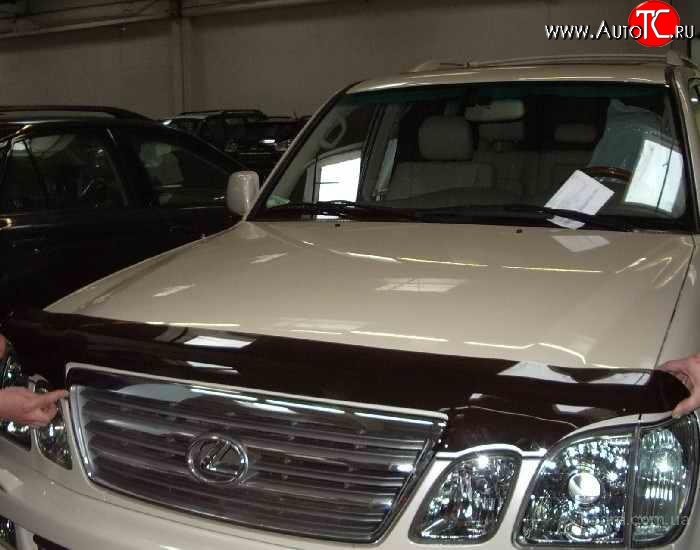 3 089 р. Дефлектор капота NovLine Lexus LX470 J100 дорестайлинг (1998-2002)  с доставкой в г. Таганрог