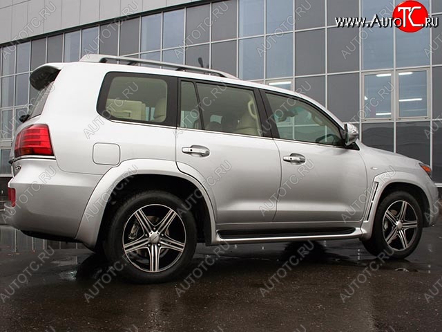 17 499 р. Накладки на колёсные арки GOLDMAN DAMD Lexus LX570 J200 дорестайлинг (2007-2012) (Неокрашенные)  с доставкой в г. Таганрог