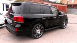 15 349 р. Накладки на колёсные арки JAOS Lexus LX570 J200 дорестайлинг (2007-2012) (Неокрашенные)  с доставкой в г. Таганрог. Увеличить фотографию 2