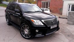 Накладки на колёсные арки JAOS Lexus LX570 J200 дорестайлинг (2007-2012)