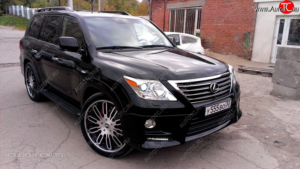 15 349 р. Накладки на колёсные арки JAOS Lexus LX570 J200 дорестайлинг (2007-2012) (Неокрашенные)  с доставкой в г. Таганрог