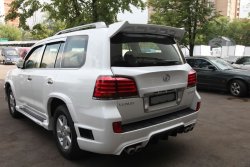 15 349 р. Накладки на колёсные арки WALD BLACK BISON Lexus LX570 J200 дорестайлинг (2007-2012) (Неокрашенные)  с доставкой в г. Таганрог. Увеличить фотографию 4