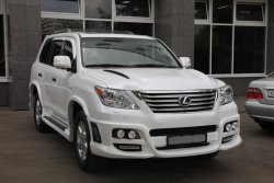 15 349 р. Накладки на колёсные арки WALD BLACK BISON Lexus LX570 J200 дорестайлинг (2007-2012) (Неокрашенные)  с доставкой в г. Таганрог. Увеличить фотографию 5