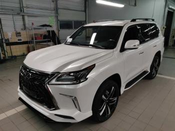 64 499 р. Решетка радиатора HEMMES Lexus LX570 J200 1-ый рестайлинг (2012-2015) (цвет: черный матовый)  с доставкой в г. Таганрог. Увеличить фотографию 6