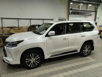 Комплект расширения арок и кузова HEMMES (+35 мм) Lexus (Лексус) LX570 (ЛХ)  J200 (2015-2022) J200 2-ой рестайлинг  (неокрашенный)