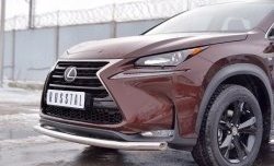 17 999 р. Защита переднего бампера (Ø63 мм, нержавейка) SLITKOFF Lexus NX200 Z10 дорестайлинг (2014-2017)  с доставкой в г. Таганрог. Увеличить фотографию 4