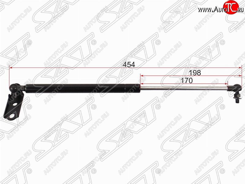 1 079 р. Правый упор капота SAT (газовый)  Lexus RX300  XU10 (1995-2001), Toyota Harrier  XU10 (1997-2000)  с доставкой в г. Таганрог