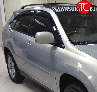 2 989 р. Дефлекторы окон (ветровики) Novline 4 шт Lexus RX350 AL10 дорестайлинг (2008-2012)  с доставкой в г. Таганрог