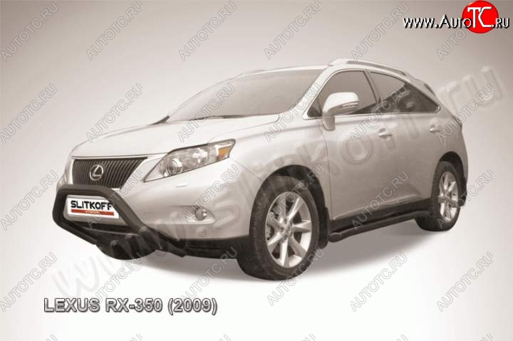 28 999 р. Кенгурятник d76 низкий мини  Lexus RX350  AL10 (2008-2012) дорестайлинг (Цвет: серебристый)  с доставкой в г. Таганрог