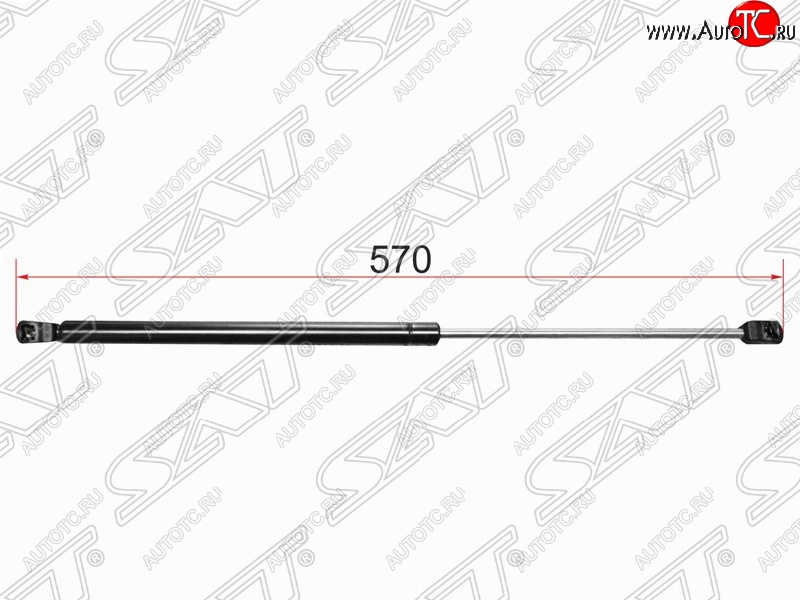 629 р. Газовый упор крышки багажника SAT  Mazda 3/Axela  BK (2003-2009) дорестайлинг, хэтчбэк, рестайлинг, хэтчбэк  с доставкой в г. Таганрог