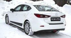 979 р. Реснички на фонари RA  Mazda 3/Axela  BM (2013-2016) дорестайлинг седан (Неокрашенные)  с доставкой в г. Таганрог. Увеличить фотографию 7