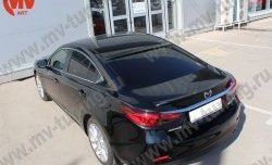 4 299 р. Козырёк на заднее стекло Sport Mazda 6 GJ дорестайлинг седан (2012-2015) (Неокрашенный)  с доставкой в г. Таганрог. Увеличить фотографию 6