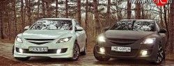 4 999 р. Решётка радиатора Sport  Mazda 6  GH (2007-2010) дорестайлинг лифтбэк, дорестайлинг седан, дорестайлинг универсал (Неокрашенная)  с доставкой в г. Таганрог. Увеличить фотографию 2