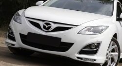 579 р. Реснички на фары RA Mazda 6 GH рестайлинг универсал (2010-2012) (Неокрашенные)  с доставкой в г. Таганрог. Увеличить фотографию 4