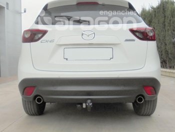 22 699 р. Фаркоп Aragon. (шар A) Mazda CX-3 DK дорестайлинг (2014-2018)  с доставкой в г. Таганрог. Увеличить фотографию 5