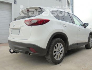 22 699 р. Фаркоп Aragon. (шар A) Mazda CX-3 DK дорестайлинг (2014-2018)  с доставкой в г. Таганрог. Увеличить фотографию 2