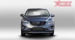 15 254 р. Одинарная защита переднего бампера (d42) Premium Souz-96 Mazda CX-5 KE дорестайлинг (2011-2014)  с доставкой в г. Таганрог. Увеличить фотографию 2