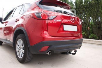 22 699 р. Фаркоп Aragon. (шар A) Mazda CX-5 KF (2016-2024)  с доставкой в г. Таганрог. Увеличить фотографию 4