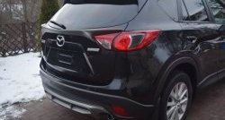 5 699 р. Лип спойлер CT Mazda CX-5 KE дорестайлинг (2011-2014) (Неокрашенный)  с доставкой в г. Таганрог. Увеличить фотографию 6