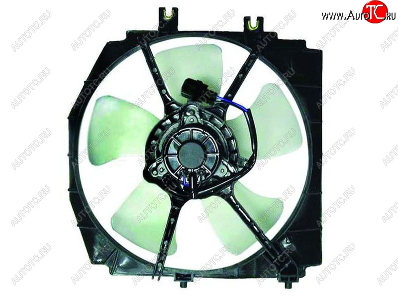 3 599 р. Вентилятор радиатора в сборе SAT  Mazda 323/Familia  седан (1998-2004) BJ дорестайлинг, BJ рестайлинг  с доставкой в г. Таганрог
