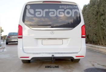 22 699 р. Фаркоп Aragon.(шар V) Mercedes-Benz Vito W447 дорестайлинг (2015-2020)  с доставкой в г. Таганрог. Увеличить фотографию 6