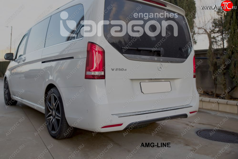 22 699 р. Фаркоп Aragon.(шар V) Mercedes-Benz Vito W447 дорестайлинг (2015-2020)  с доставкой в г. Таганрог