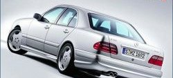 8 149 р. Пороги накладки AMG E55 Mercedes-Benz E-Class W210 дорестайлинг седан (1996-1999) (Неокрашенные)  с доставкой в г. Таганрог. Увеличить фотографию 2