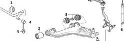 599 р. Полиуретановый сайлентблок передней подвески, стойки стабилизатора Точка Опоры  Mercedes-Benz E-Class  W210 (1996-2003) дорестайлинг седан, дорестайлинг универсал, универсал рестайлинг  с доставкой в г. Таганрог. Увеличить фотографию 2