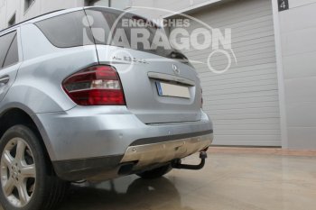 22 699 р. Фаркоп Aragon.(шар V) Mercedes-Benz ML class W166 (2011-2015)  с доставкой в г. Таганрог. Увеличить фотографию 2