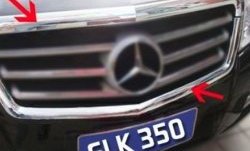 11 699 р. Накладка на решетку радиатора СТ Mercedes-Benz GLK class X204 рестайлинг (2012-2015)  с доставкой в г. Таганрог. Увеличить фотографию 2