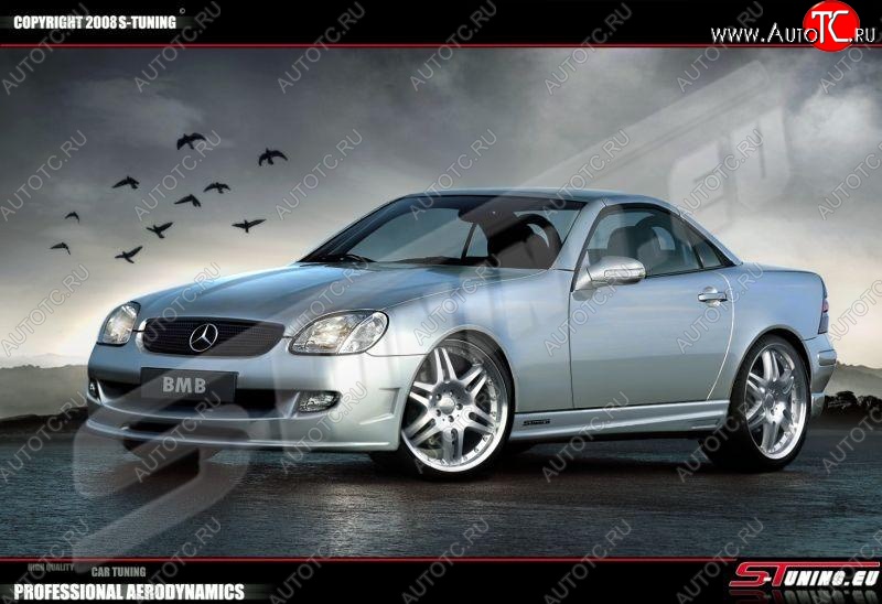 14 199 р. Пороги накладки ВМВ Mercedes-Benz SLK class R170 (1996-2003)  с доставкой в г. Таганрог