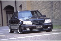 10 599 р. Передний бампер WALD Mercedes-Benz E-Class W124 седан дорестайлинг (1984-1993) (Неокрашенный)  с доставкой в г. Таганрог. Увеличить фотографию 3