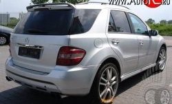 Диффузор заднего бампера BRABUS Mercedes-Benz ML class W164 дорестайлинг (2005-2008)