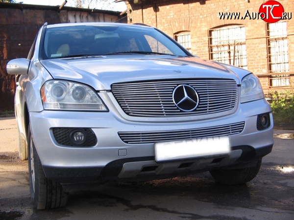 9 399 р. Декоративная вставка решетки радиатора Berkut Mercedes-Benz ML class W164 дорестайлинг (2005-2008)  с доставкой в г. Таганрог