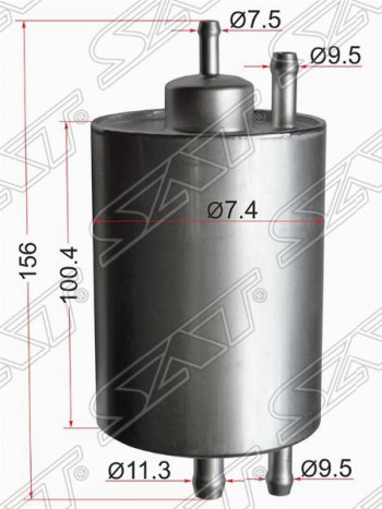 Топливный фильтр SAT Mercedes-Benz E-Class W210 дорестайлинг седан (1996-1999)