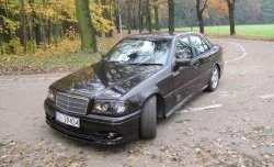 25 899 р. Передний бампер CSR Mercedes-Benz C-Class W202 дорестайлинг седан (1993-1997)  с доставкой в г. Таганрог. Увеличить фотографию 2