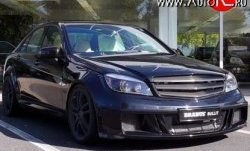 8 149 р. Радиаторная решётка Brabus Bullit  Mercedes-Benz C-Class  W204 (2007-2011) дорестайлинг седан (Неокрашенная)  с доставкой в г. Таганрог. Увеличить фотографию 3