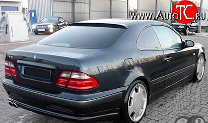 4 749 р. Козырёк на заднее стекло LORINSER Mercedes-Benz CLK class W208 (1997-2002) (Неокрашенный)  с доставкой в г. Таганрог