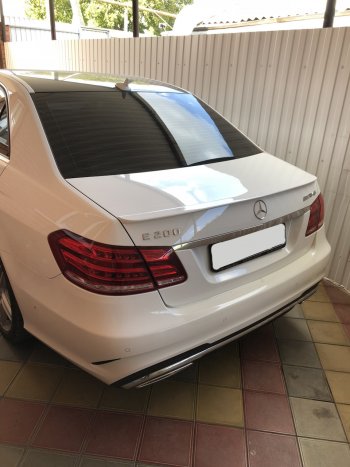 3 399 р. Лип спойлер АВТОКРАТ Лезвие  Mercedes-Benz E-Class  W212 (2009-2017) дорестайлинг седан, рестайлинг седан (Неокрашенный)  с доставкой в г. Таганрог. Увеличить фотографию 5