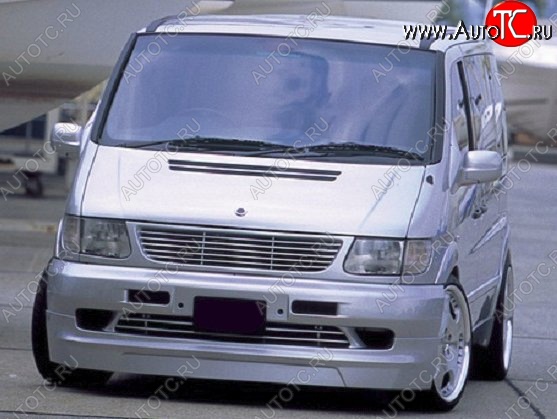 4 199 р. Решётка радиатора CT Mercedes-Benz Vito W638 (1996-2003) (Неокрашенная)  с доставкой в г. Таганрог